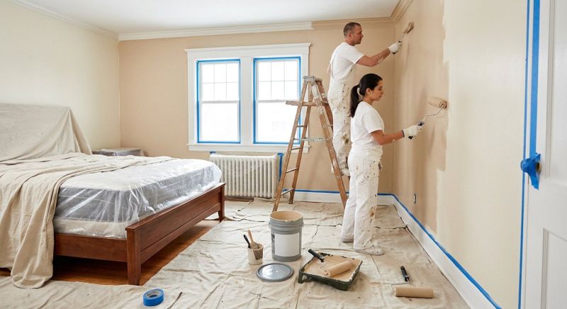 Bedroom Painting in Wilmington, NC