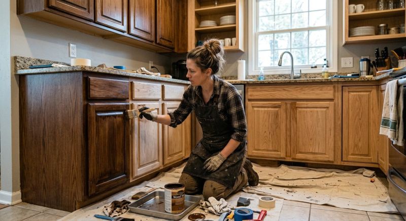 Cabinet Staining Service in Terre Haute, IN